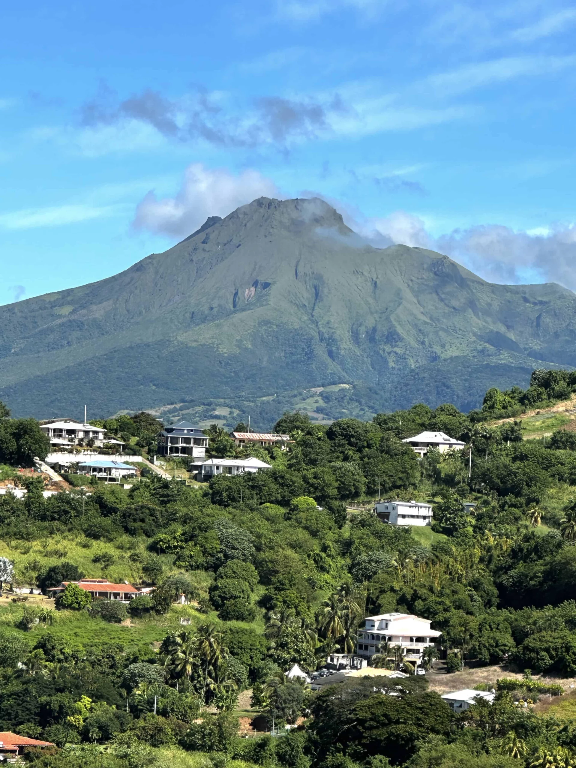 la montagne pelée en Martinique